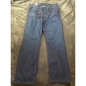 G-Star Raw 3301 Straight Dakota Jeans Mens Dark Wash Blue Denim NWT 40x36.